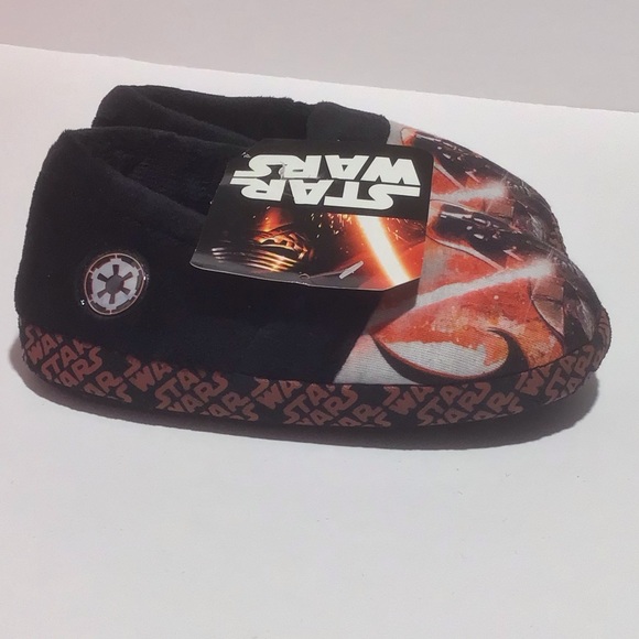 Kids Star Wars Slippers Size M 9-10 - Picture 3 of 8